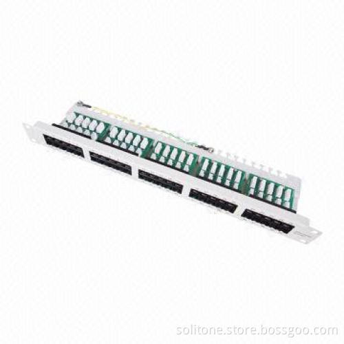 50-Port Voice Patch Panel in Cat3